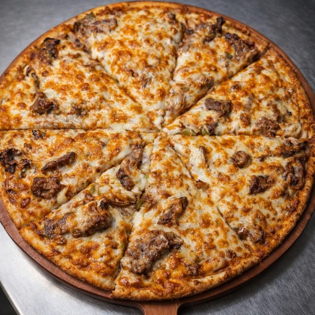Steak Fajita Pizza.