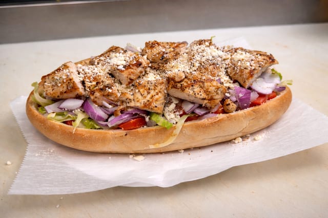 Chicken Kabob Sub.
