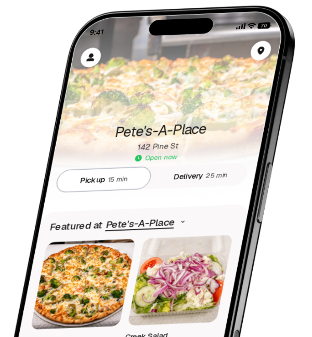 Pete's-A-Place app preview