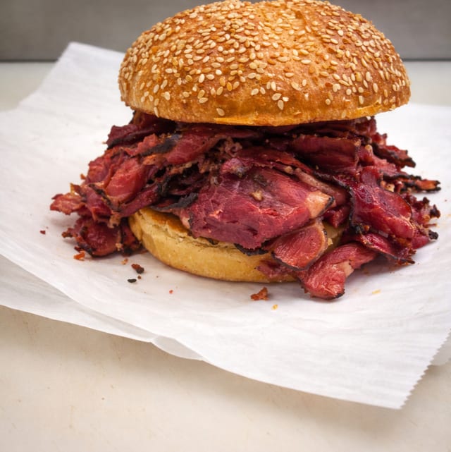 Pastrami Sandwich.