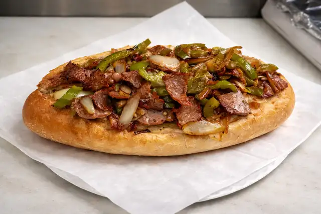 Sausage, Pepper, Onion Sub.